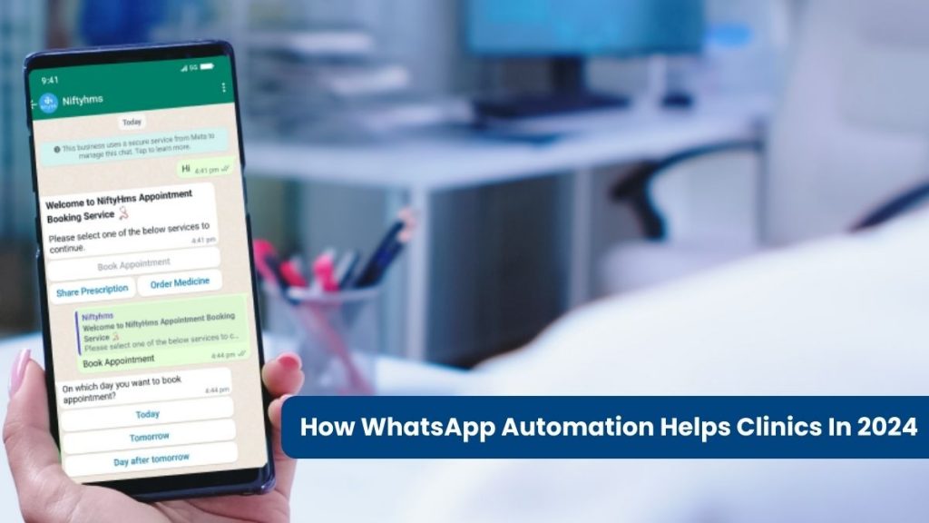 whatsapp automation clinic