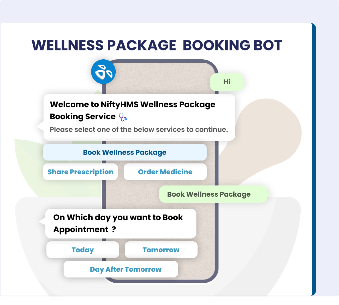 Wellness Package Booking bot